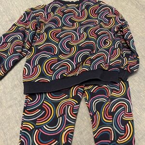 Hannah Anderson Rainbow Matching Sweatsuit
